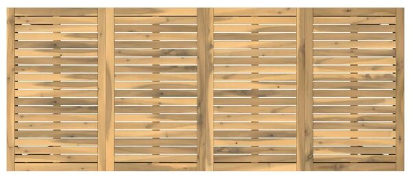 Stol za bar u vrtu NAARDEN Bijela i crna 196 x 80 5 x 105 cm - Bijela i crna 196 x 80 5 x 105 cm