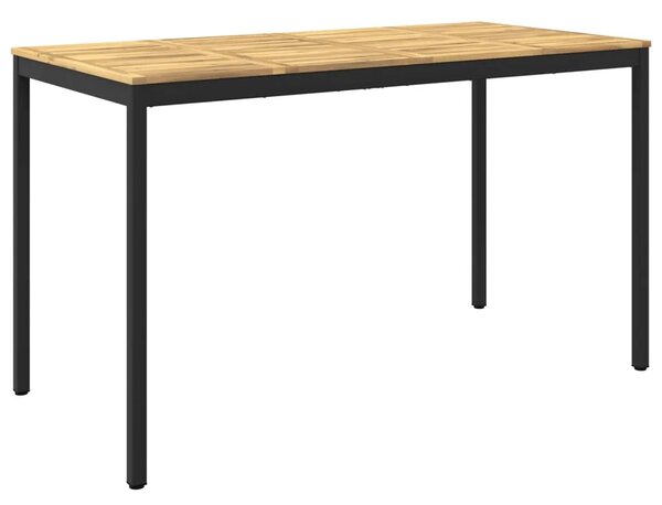 Stol za bar u vrtu NAARDEN Bijela i crna 180 x 88 5 x 105 cm - Bijela i crna 180 x 88 5 x 105 cm