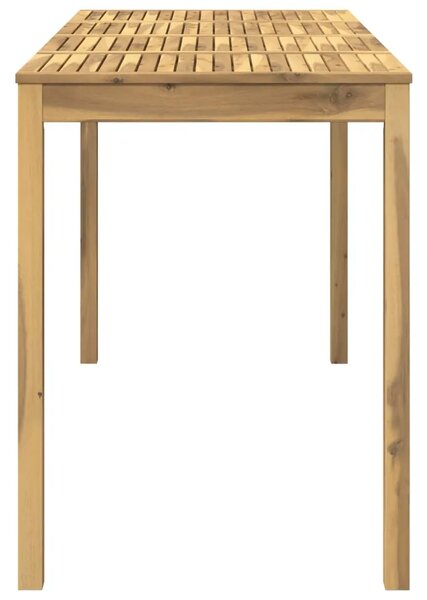 Stol za bar u vrtu Bijela 196 x 80 5 x 105 cm - Bijela 196 x 80 5 x 105 cm