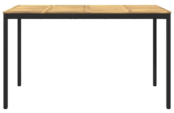 Stol za bar u vrtu NAARDEN Bijela i crna 180 x 88 5 x 105 cm - Bijela i crna 180 x 88 5 x 105 cm