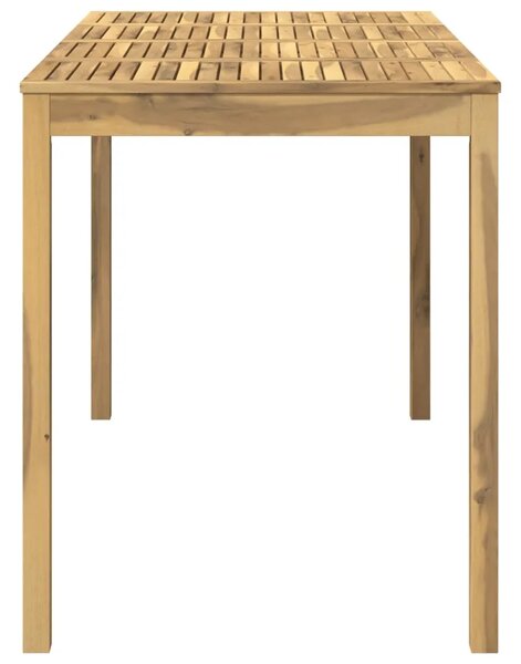 Stol za bar u vrtu Bijela 180 x 88 5 x 105 cm - Bijela 180 x 88 5 x 105 cm