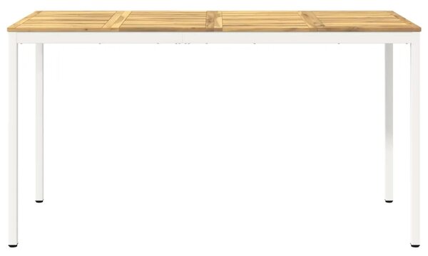 Stol za bar u vrtu NAARDEN Bijela 196 x 80 5 x 105 cm - Bijela 196 x 80 5 x 105 cm