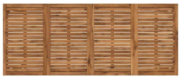 Stol za bar u vrtu NAARDEN Prirodna i kava 196 x 80 5 x 105 cm - Prirodno kava 196 x 80 5 x 105 cm
