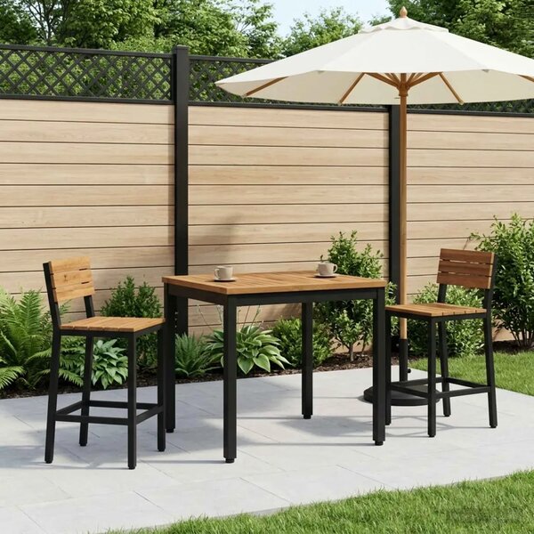 Stolić za kavu Prirodna i crna 50 x 60 5 x 36 cm - 50 x 60 5 x 36 cm Prirodna i crna