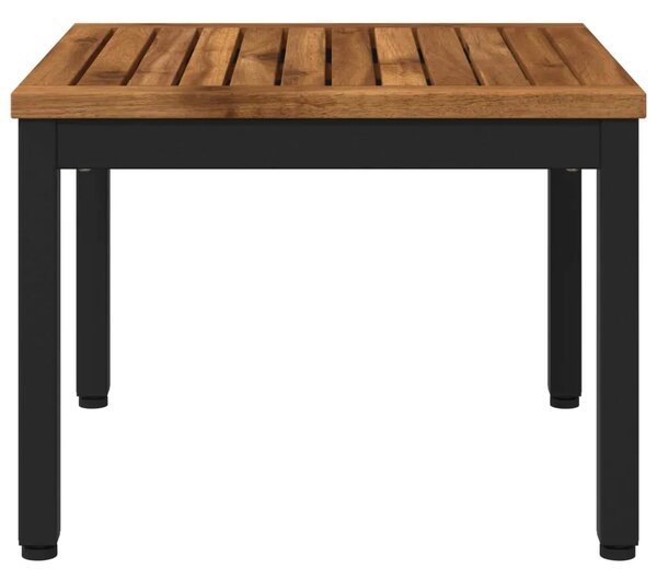 Stolić za kavu Prirodna i crna 50 x 48 5 x 36 cm - 50 x 48 5 x 36 cm Prirodna i crna