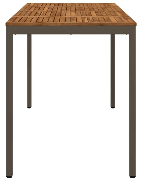 Stol za bar u vrtu NAARDEN Prirodna i kava 180 x 88 5 x 105 cm - Prirodno kava 180 x 88 5 x 105 cm
