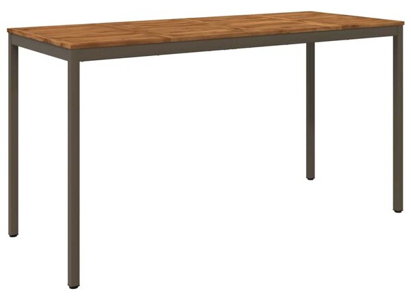 Stol za bar u vrtu NAARDEN Prirodna i kava 196 x 80 5 x 105 cm - Prirodno kava 196 x 80 5 x 105 cm