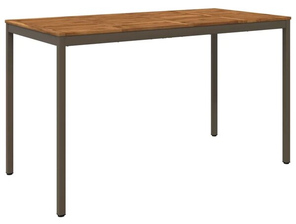 Stol za bar u vrtu NAARDEN Prirodna i kava 180 x 88 5 x 105 cm - Prirodno kava 180 x 88 5 x 105 cm