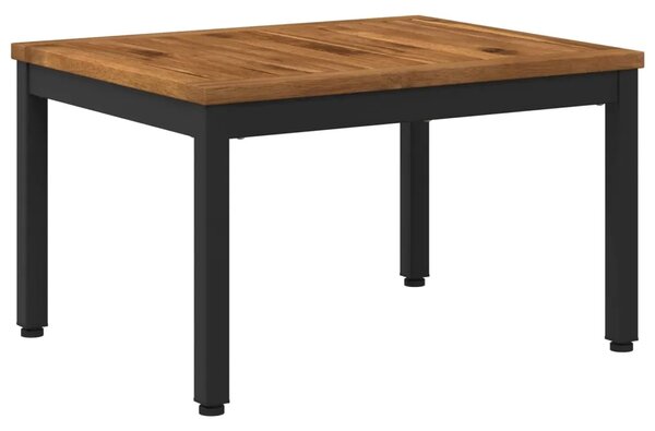 Stolić za kavu Prirodna i crna 50 x 60 5 x 36 cm - 50 x 60 5 x 36 cm Prirodna i crna