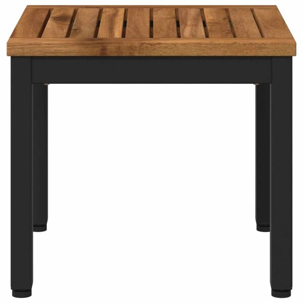 Stolić za kavu Prirodna i crna 40 x 40 5 x 36 cm - 40 x 40 5 x 36 cm Prirodna i crna