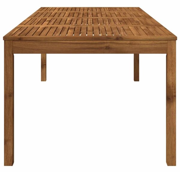 Stol za večeru u vrtu Prirodna 196 x 100 5 x 75 cm - Prirodna 196 x 100 5 x 75 cm