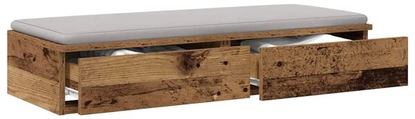 Ladice za krevet s ladicama Staro drvo 90 x 36 5 x 16 5 cm - Staro drvo 90 x 36 5 x 16 5 cm