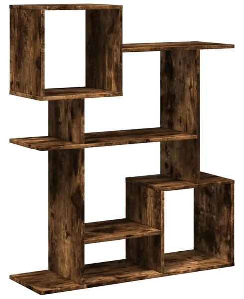 Pregrada / regal za knjige boja hrasta 92x29x112 cm drveni - Dimljeni hrast 112 cm