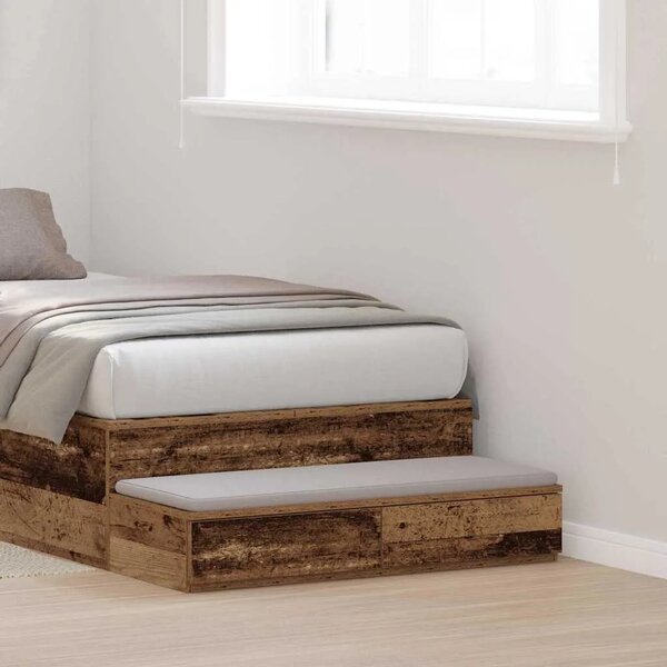 Ladice za krevet s ladicama Staro drvo 90 x 36 5 x 16 5 cm - Staro drvo 90 x 36 5 x 16 5 cm