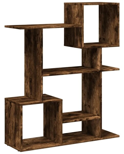 Pregrada / regal za knjige boja hrasta 92x29x112 cm drveni - Dimljeni hrast 112 cm