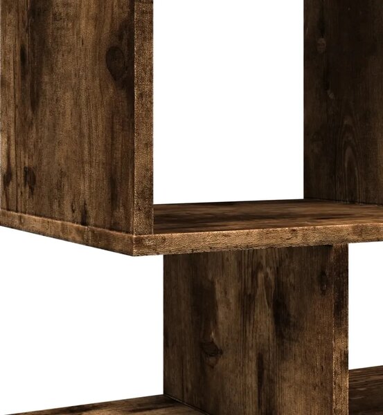 Pregrada / regal za knjige boja hrasta 92x29x112 cm drveni - Dimljeni hrast 112 cm