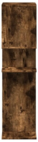 Pregrada / regal za knjige boja hrasta 92x29x112 cm drveni - Dimljeni hrast 112 cm