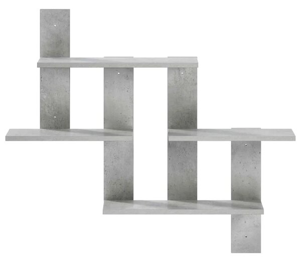 Zidna polica Betonska siva 85 x 13 5 x 73 5 cm - Betonska siva 85 x 13 5 x 73 5 cm