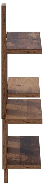 Zidna polica Staro drvo 85 x 13 5 x 73 5 cm Konstruirano drvo - Staro drvo 85 x 13 5 x 73 5 cm