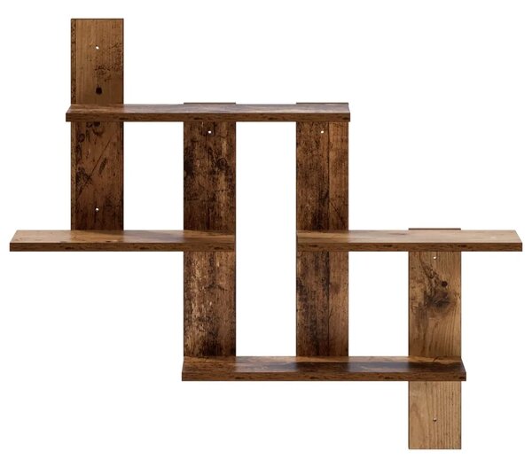 Zidna polica Staro drvo 85 x 13 5 x 73 5 cm Konstruirano drvo - Staro drvo 85 x 13 5 x 73 5 cm