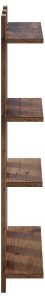 Zidna polica Staro drvo 61 x 13 5 x 88 cm Konstruirano drvo - Staro drvo 61 x 13 5 x 88 cm