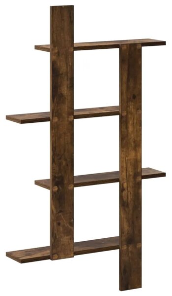 Zidna polica Dimljeni hrast 61 x 13 5 x 105 cm - Dimljeni hrast 61 x 13 5 x 105 cm