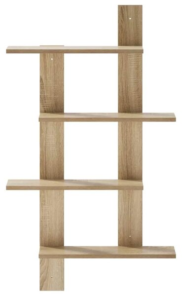 Zidna polica Hrast sonoma 61 x 13 5 x 105 cm - Hrast sonoma 61 x 13 5 x 105 cm