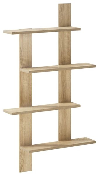 Zidna polica Hrast sonoma 61 x 13 5 x 105 cm - Hrast sonoma 61 x 13 5 x 105 cm