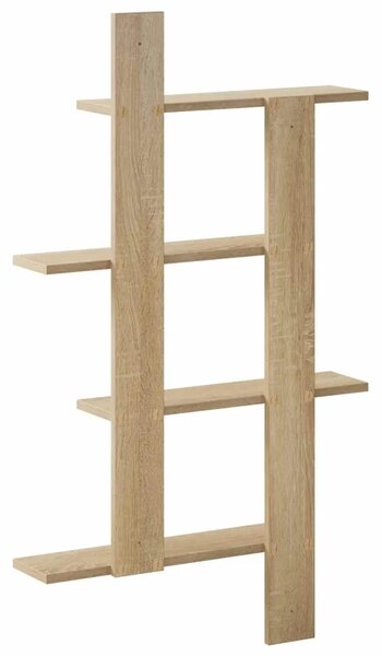 Zidna polica Hrast sonoma 61 x 13 5 x 105 cm - Hrast sonoma 61 x 13 5 x 105 cm