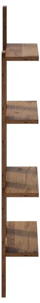 Zidna polica Staro drvo 61 x 13 5 x 105 cm Konstruirano drvo - Staro drvo 61 x 13 5 x 105 cm