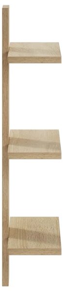 Zidna polica Hrast sonoma 30 x 13 5 x 64 5 cm Prerađeno drvo - Hrast sonoma 30 x 13 5 x 64 5 cm