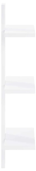 Zidna polica Bijela 30 x 13 5 x 64 5 cm Prerađeno drvo - Bijela 30 x 13 5 x 64 5 cm