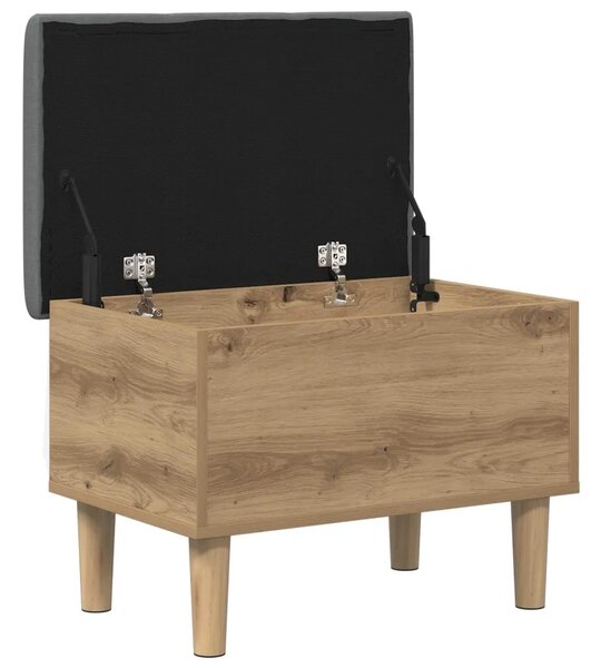 Klupa za odlaganje s jastučićem Hrast artisan 62 x 42 x 46 cm - Hrast artisan 62 x 42 x 46 cm