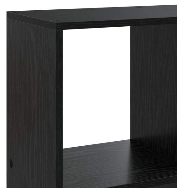 Ormarić za knjige 102 x 29 x 103 5 cm Konstruirano drvo - Crni hrast 102 x 29 x 103 5 cm