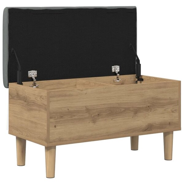 Klupa za odlaganje s jastučićem Hrast artisan 82 x 42 x 46 cm - Hrast artisan 82 x 42 x 46 cm