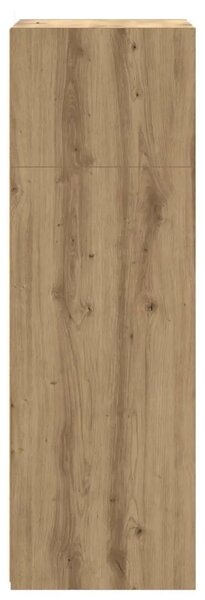Visoka komoda Hrast artisan 70 x 41 x 124 cm Konstruirano drvo - Hrast artisan
