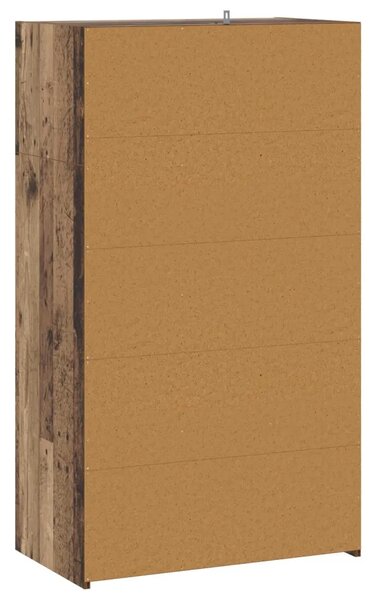 Visoka komoda Staro drvo 70 x 41 x 124 cm Konstruirano drvo - Staro drvo