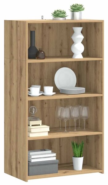 Visoka komoda Hrast artisan 70 x 41 x 124 cm Konstruirano drvo - Hrast artisan