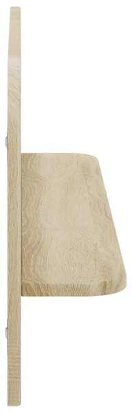 Zidna polica 2 kom. Hrast sonoma 80.5 x 13.5 x 37.5 cm - Hrast sonoma 80 5 cm