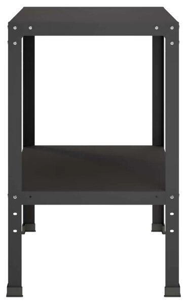 Stol za presađivanje 100 x 50 x 80 cm Čelik s prahom premazan - Crna 100 x 50 x 80 cm