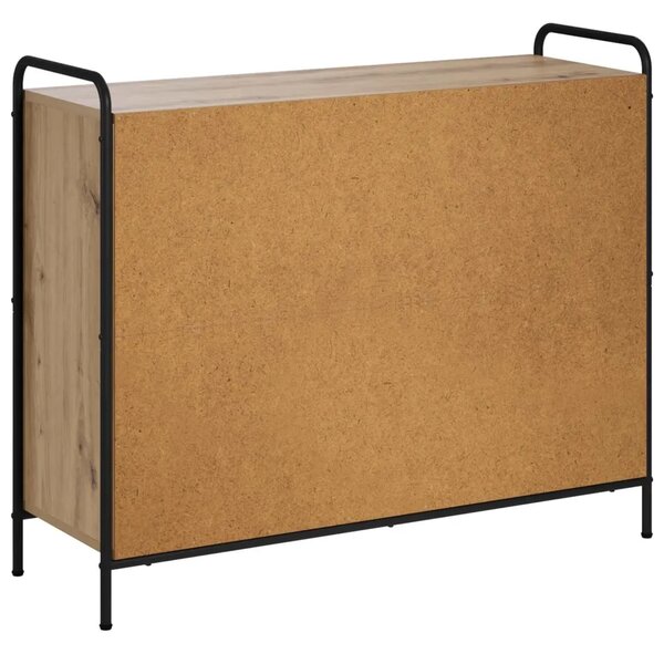 Kreveta Hrast artisan 97 x 33 x 81 cm Konstruirano drvo - Hrast artisan s 2 police 73 x 33 x 81 cm