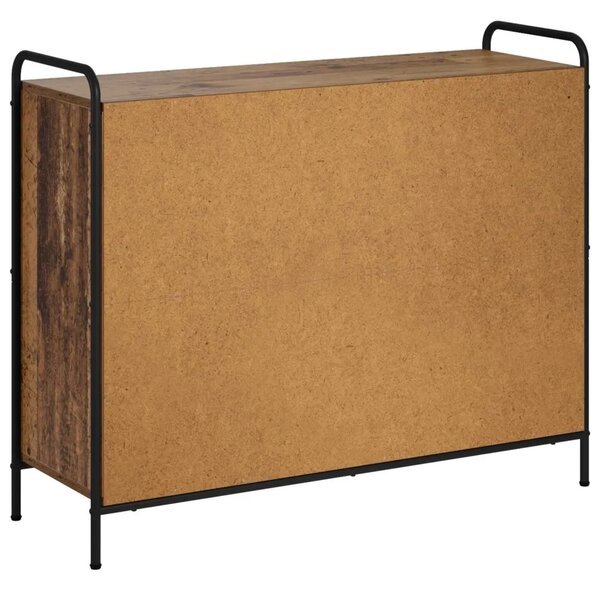 Kreveta Staro drvo 97 x 33 x 81 cm Konstruirano drvo - Staro drvo s 2 police 73 x 33 x 81 cm