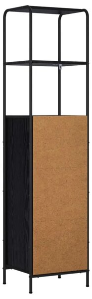 Kuhinjski ormarić Crni hrast 40 x 33 x 161 cm Konstruirano drvo - Crni hrast 40 x 33 x 161 cm