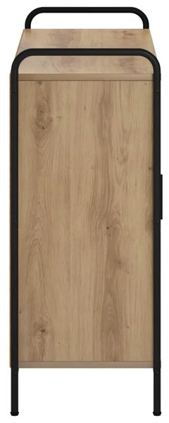 Kreveta Hrast artisan 97 x 33 x 81 cm Konstruirano drvo - Hrast artisan s 2 police 73 x 33 x 81 cm