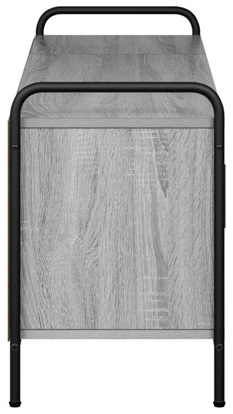 TV ormar 79 5 x 33 x 50 cm Siva Sonoma Konstruirano drvo - Siva Sonoma 79 5 x 33 x 50 cm