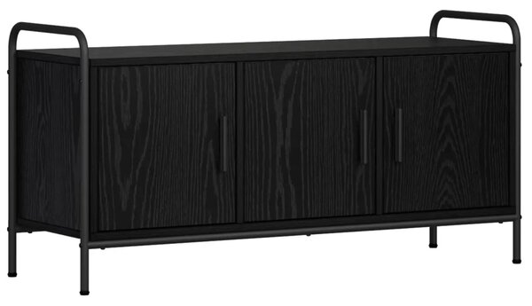 TV ormar 79 5 x 33 x 50 cm Crni hrast Konstruirano drvo - Crni hrast 79 5 x 33 x 50 cm