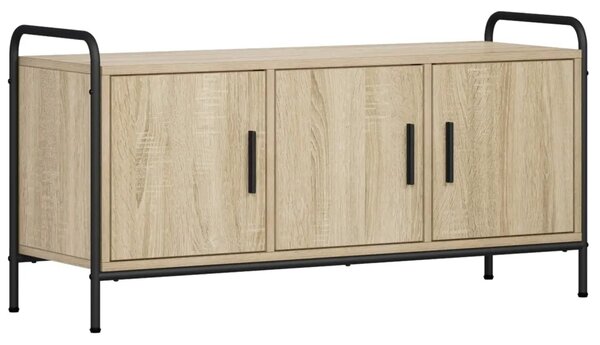 TV ormar 79 5 x 33 x 50 cm Hrast sonoma Konstruirano drvo - Hrast sonoma 79 5 x 33 x 50 cm