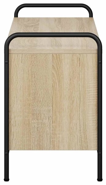 TV ormar 140 x 39 5 x 50 cm Hrast sonoma Konstruirano drvo - Hrast sonoma 80 x 39 5 x 50 cm