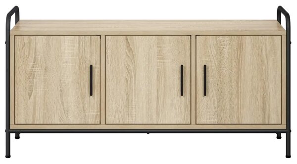 TV ormar 79 5 x 33 x 50 cm Hrast sonoma Konstruirano drvo - Hrast sonoma 79 5 x 33 x 50 cm