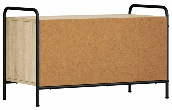 TV ormar 140 x 39 5 x 50 cm Hrast sonoma Konstruirano drvo - Hrast sonoma 80 x 39 5 x 50 cm